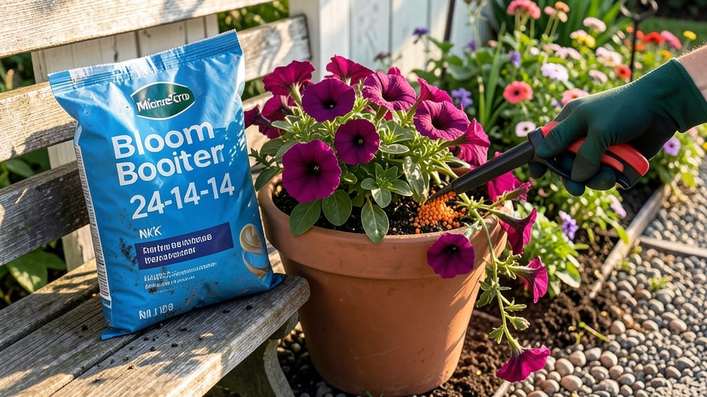 Miracle Gro Bloom Booster NPK: Precision Feeding for Explosive Purple Reblooms