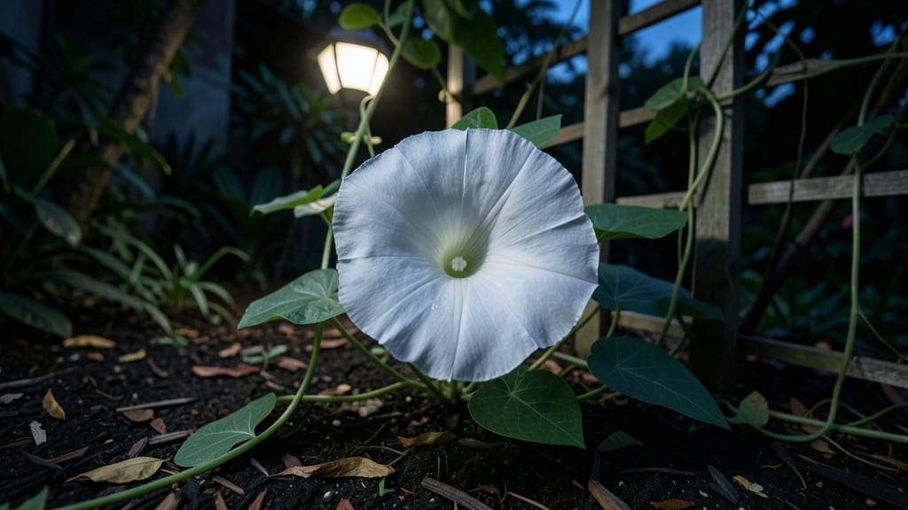 Flowers That Bloom in Moonlight: Enchanted Garden Glow After Dark