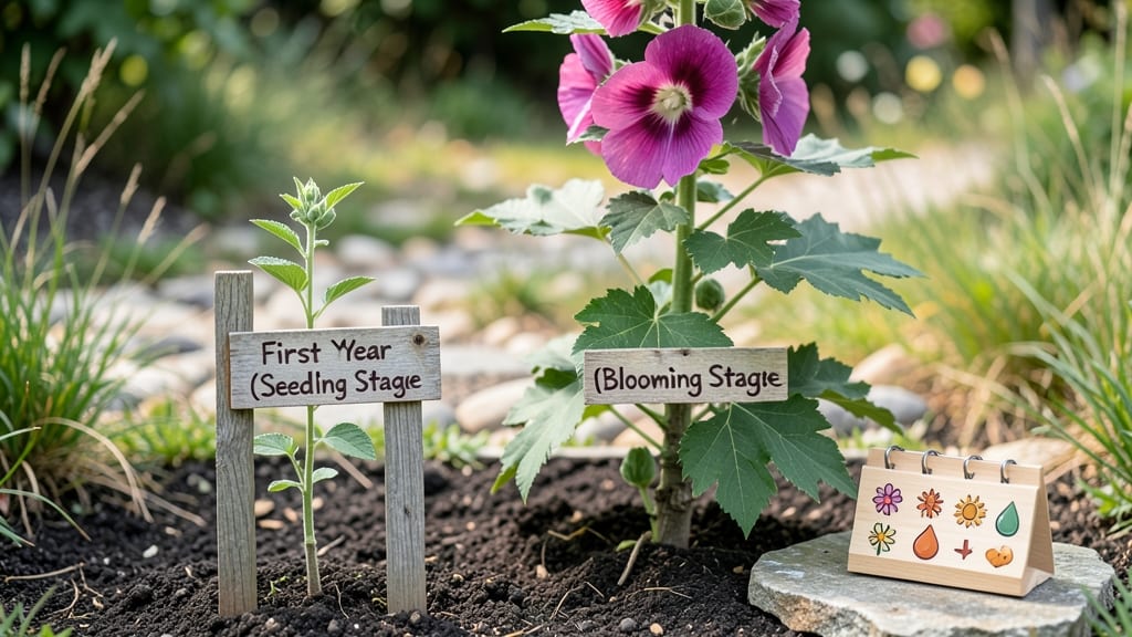 Do Hollyhocks Bloom the First Year: What Varieties Actually Flower Fastest