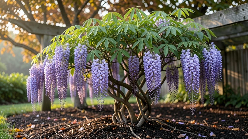Amethyst Falls Wisteria Bloom Time: Climate Zone Map for First Flowers