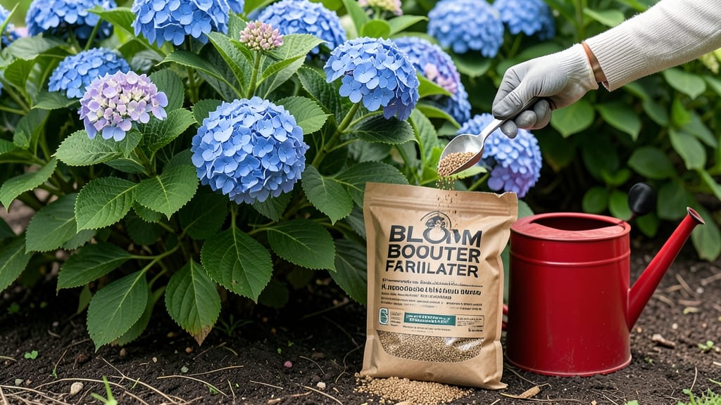 Bloom Booster Fertilizer for Hydrangeas: Acid-Loving Secret to Vibrant Blue-Pink Blooms