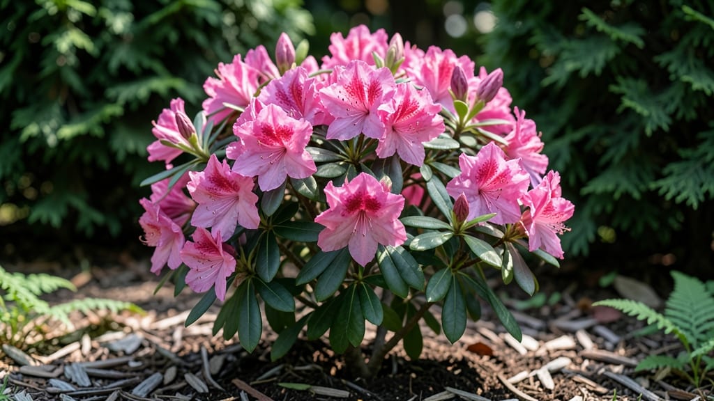 Azalea Bloom-A-Thon Double Pink: Heat-Triggered Rebloom Magic in Containers