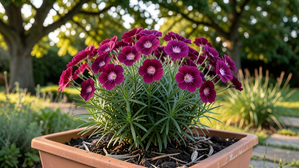 Firewitch Dianthus Bloom Time: Frost-Resistant Purple Spikes That Rebound After Chill
