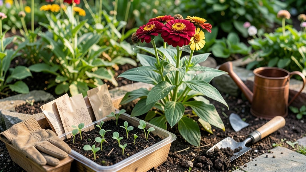 How Long for Zinnias to Bloom From Seed: Fastest Varieties & Heat-Triggered Growth Hacks