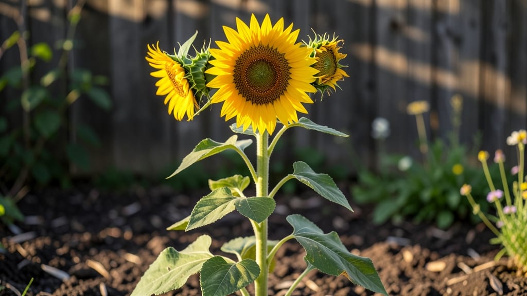 Multiple Bloom Sunflowers: Year-Round Purple Spikes With Minimal Effort