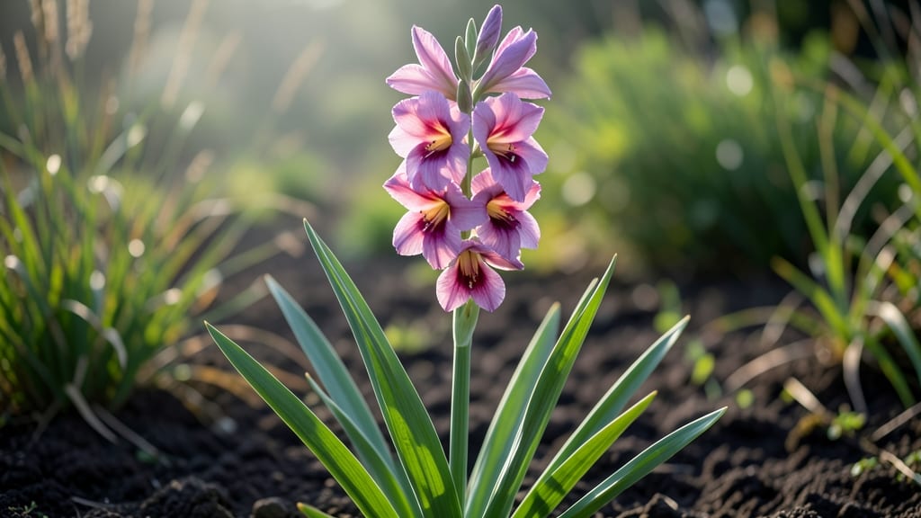 Gladiolus Bloom Time: Purple Spikes That Defy Frost and Rebound Stronger