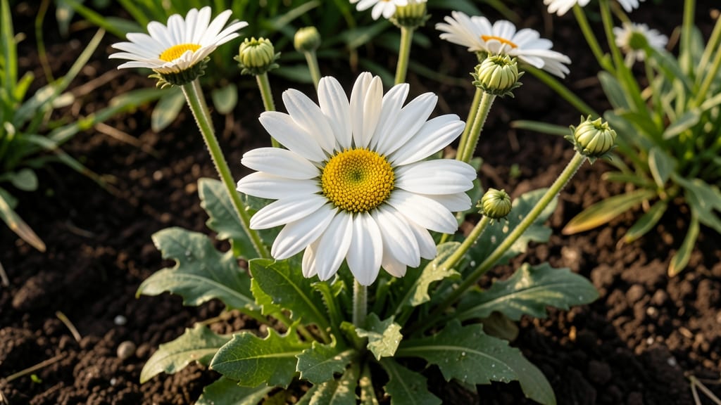 Daisy Bloom Season: Sun-Activated Purple Spikes in 60 Days