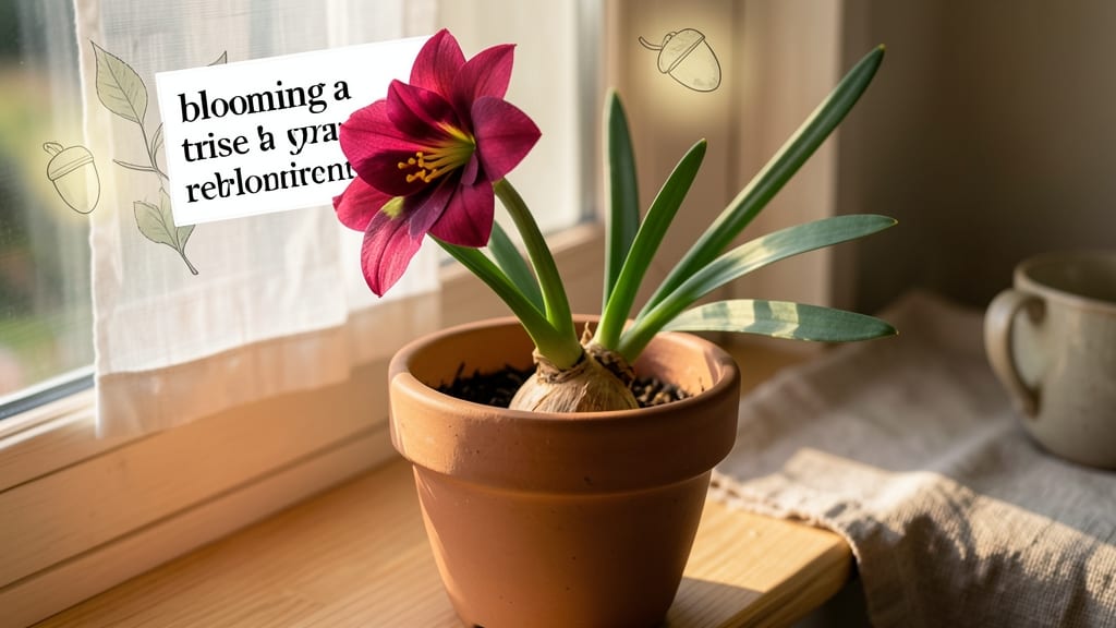 Can Amaryllis Bloom Twice a Year: Light and Temperature Triggers Explained