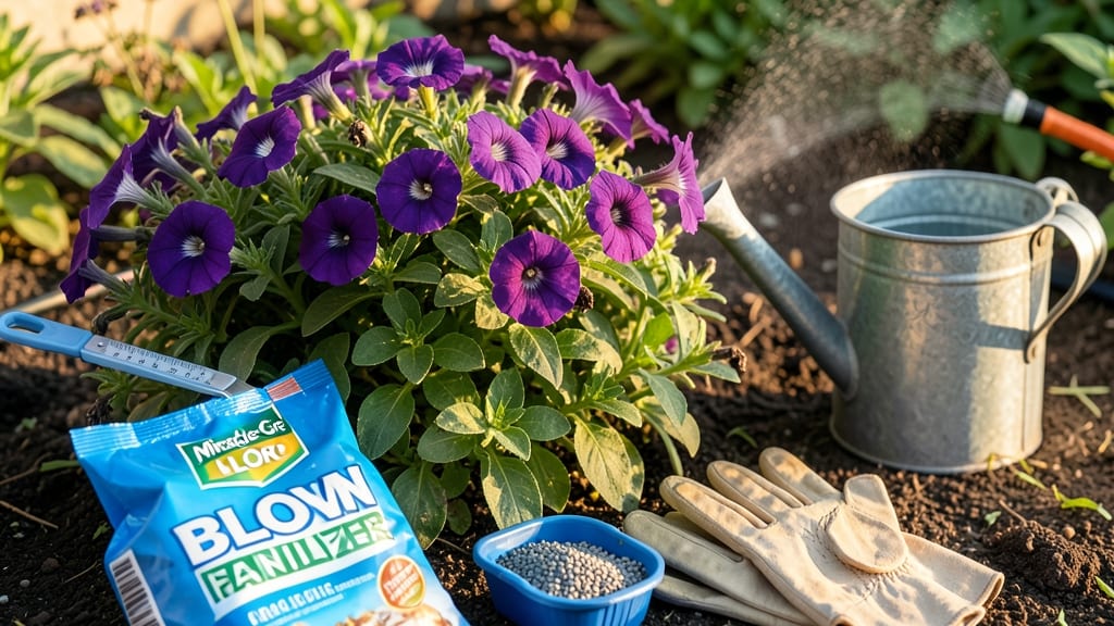 Miracle Gro Bloom Fertilizer: Heat-Triggered Purple Spikes in 30 Days